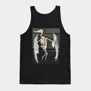 Found bird Skeleton - Photography  by Avril Thomas - Adelaide / South Australia Artist Tank Top